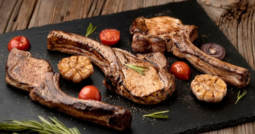 grilled lamb chops